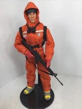 1/6 GIJOE US COAST GUARD USCG BOARDING PARTY CREW COLD WEATHER GEAR M-16 & STAND