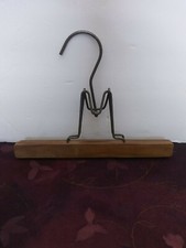 Vintage Made In Canada Wooden Pants Hangar