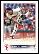 2022 Topps Update #US193 James Norwood