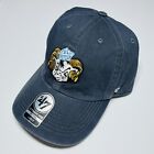 ‘47 Brand Unc North Carolina Tar Heels Fitted Navy Dad Hat Cap Size L Large New