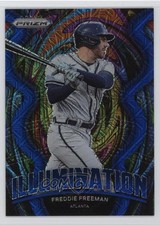 2022 Panini Prizm Illumination Blue Mojo 140/199 Freddie Freeman #IL-8 o7m