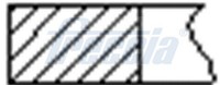 Freccia Kolbenringsatz FR10-206200 FüR Fiat Panda UNO Tipo 160 1000 4X4 Cat 1100
