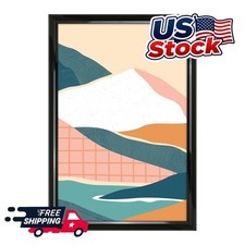 Mainstays 12x18 Black Rounded Profile Picture Frame for Wall Display
