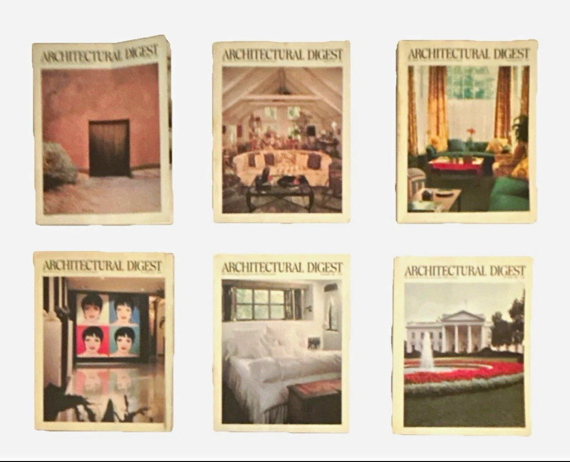 25+ Architecture Architectural Digest Magazines for sale | Updated