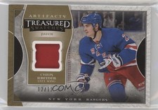 2015 Upper Deck Artifacts Treasured Swatches Gold 12/12 Chris Kreider Patch 1h6a