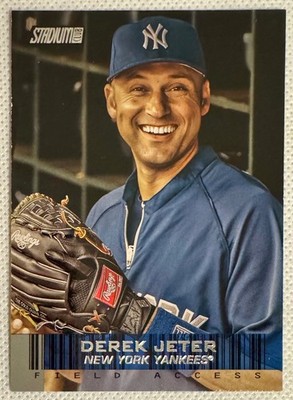 Derek Jeter 2014 Topps Stadium Club - Field Access Insert - Card #FA-22 - MINT