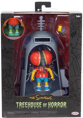 Jakks Pacific The Simpsons Fly Boy Bart Premium 5'' Figure   Treehouse of Horror