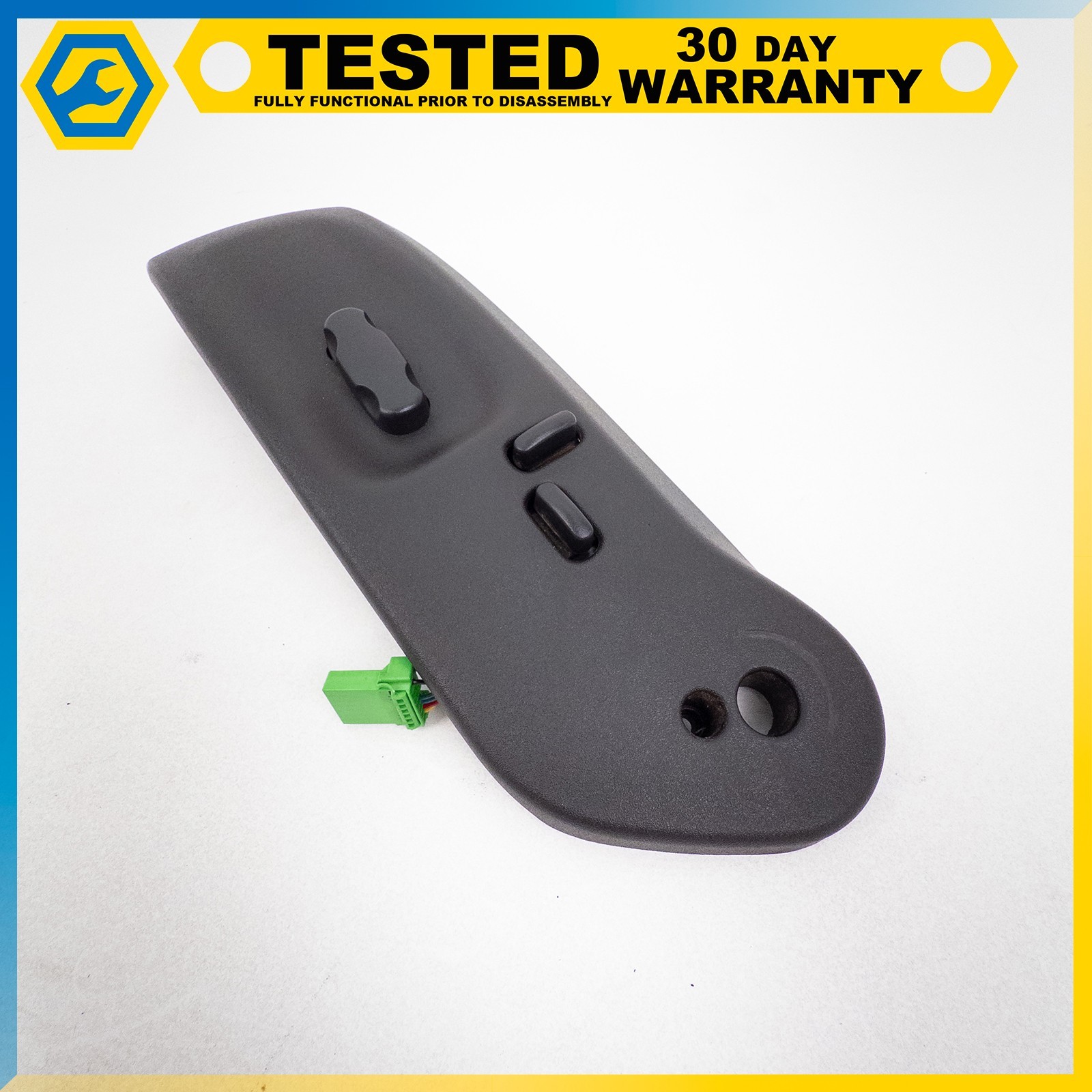 05-13 CHEVROLET CORVETTE C6 FRONT RIGHT SEAT CUSHION PANEL SWITCH ASSEMBLY OEM