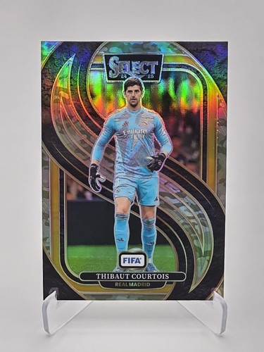 Thibaut Courtois 2024-25 Panini Select FIFA Mezzanine Camo /135 (103)
