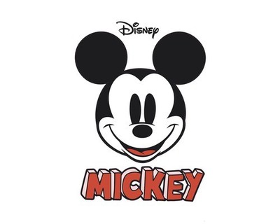 Wandtattoo Disney Mickey Mouse Smile 127 x 200 cm