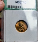 1953 Lincoln Wheat Cent Penny 1c ANI MS67RD MS67 Red – Gorgeous Luster Registry
