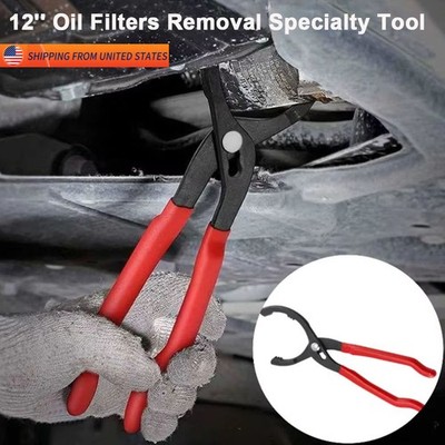 Car Adjustable Oil Filter Pliers Wrench Engine Filter Truck Repair Removal Tool