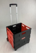 Rubbermaid Folding Rolling Cargo Crate