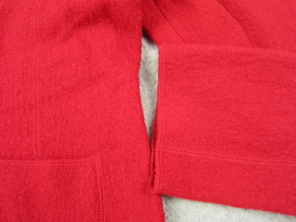 Suéter Vintage Rena Rowan Mujer Mediano Rojo Lana Cárdigan Informal Damas Años 90 Foto 4 de 4