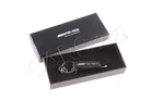 Mercedes OEM AMG Keyring Keychain Black/Silver/Red B66953338