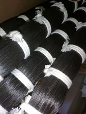 500 Grams Horse Tail Hair Black Color for Hair Extension Not for Bow Hair