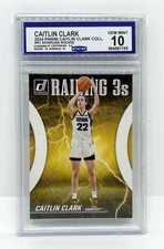 2024 PANINI CAITLIN CLARK COLLECTION #R1 DONRUSS ROOKIE - CCG 10 GEM MINT