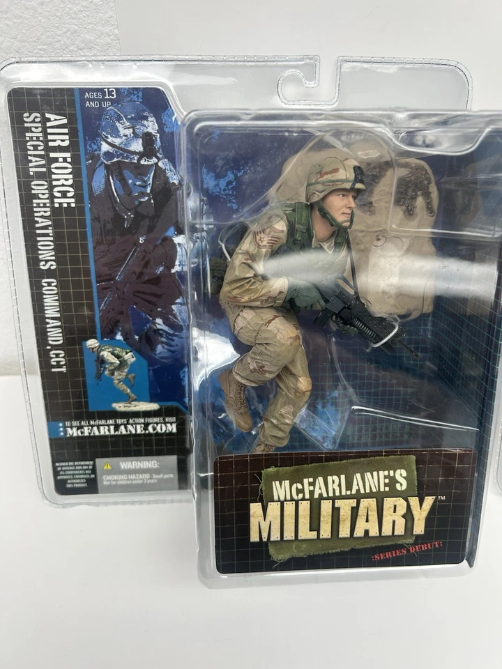 McFarlane’s Military Series 2005 debut lote de 5x-Ejército-Marina-Marina-Fuerza Aérea (NUEVO) Foto 4 de 4