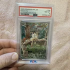 2025 Pokemon Pfl En-Phantasmal Flames #106 Meowth Illustration Rare PSA 8