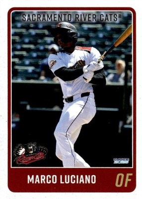 MARCO LUCIANO 2025 Choice Sacramento River Cats #24 Dominican Republic Giants  