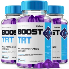 (3 Pack) Boost TRT Male Gummies BoostTRT Performance Gummy for Men (180 Gummies)