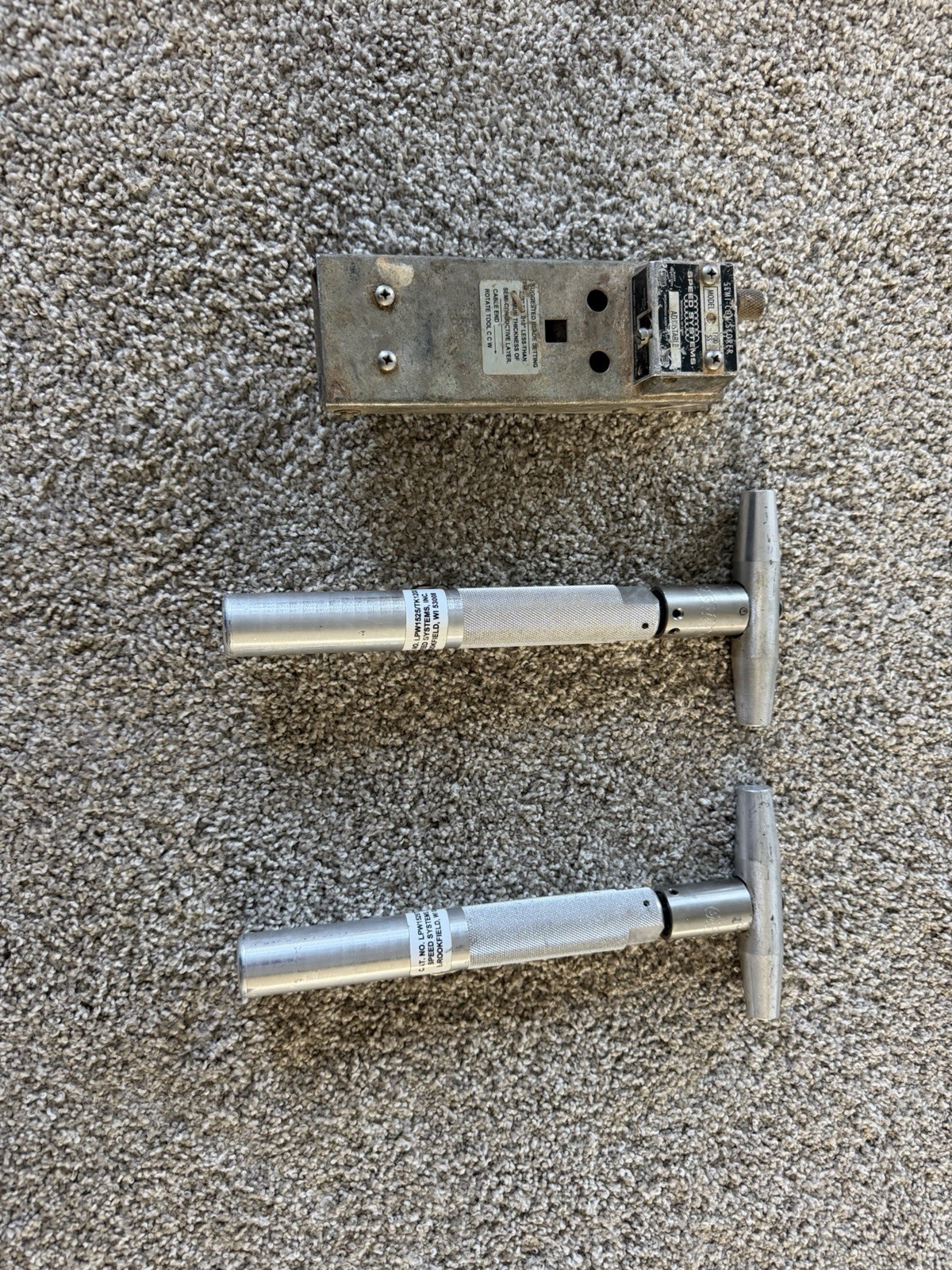 Speed Systems 1700 SS Semi-Con Scorer & (2) LPW1525 TK120X Torquing Wrenches