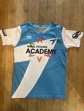 Kids’ Bike Jersey Cycling Wear Short Shirt Israel Cycling Academy Sz 14