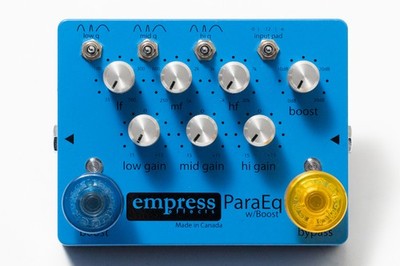 Empress Effects ParaEQ W Boost 3-Band Parametrischer EQ Gebraucht