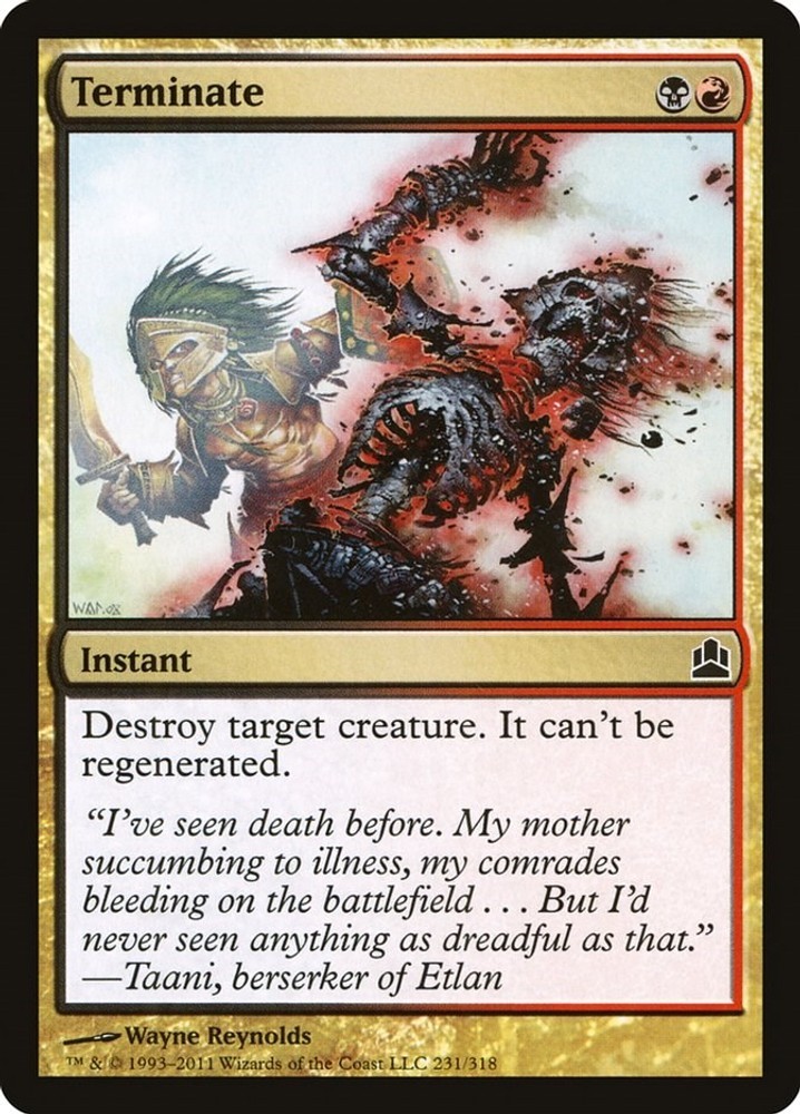 Terminate - 231 - LP - Commander