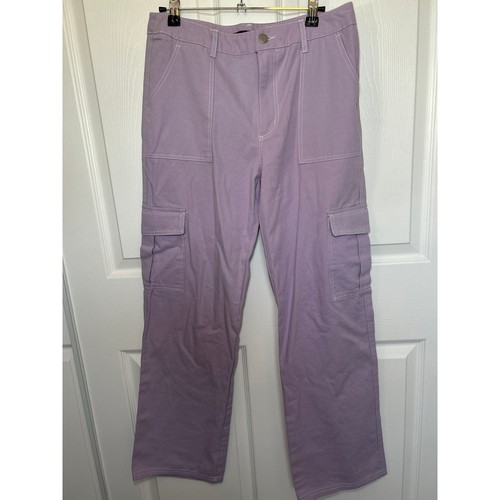 Hesperus Y2K Lavender Purple Cargo Pants Women's Size M Utility Style