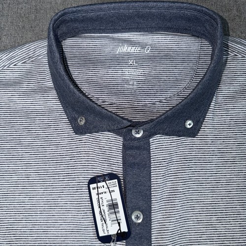 Johnnie-O Golf WALSH Polo Herren Größe XL HEATHER TWILIGHT **BESCHREIBUNG LESEN - Bild 2 von 6