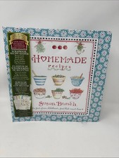 SUSAN BRANCH SCRAPBOOK HOMEMADE RECIPE KEEPER BINDER