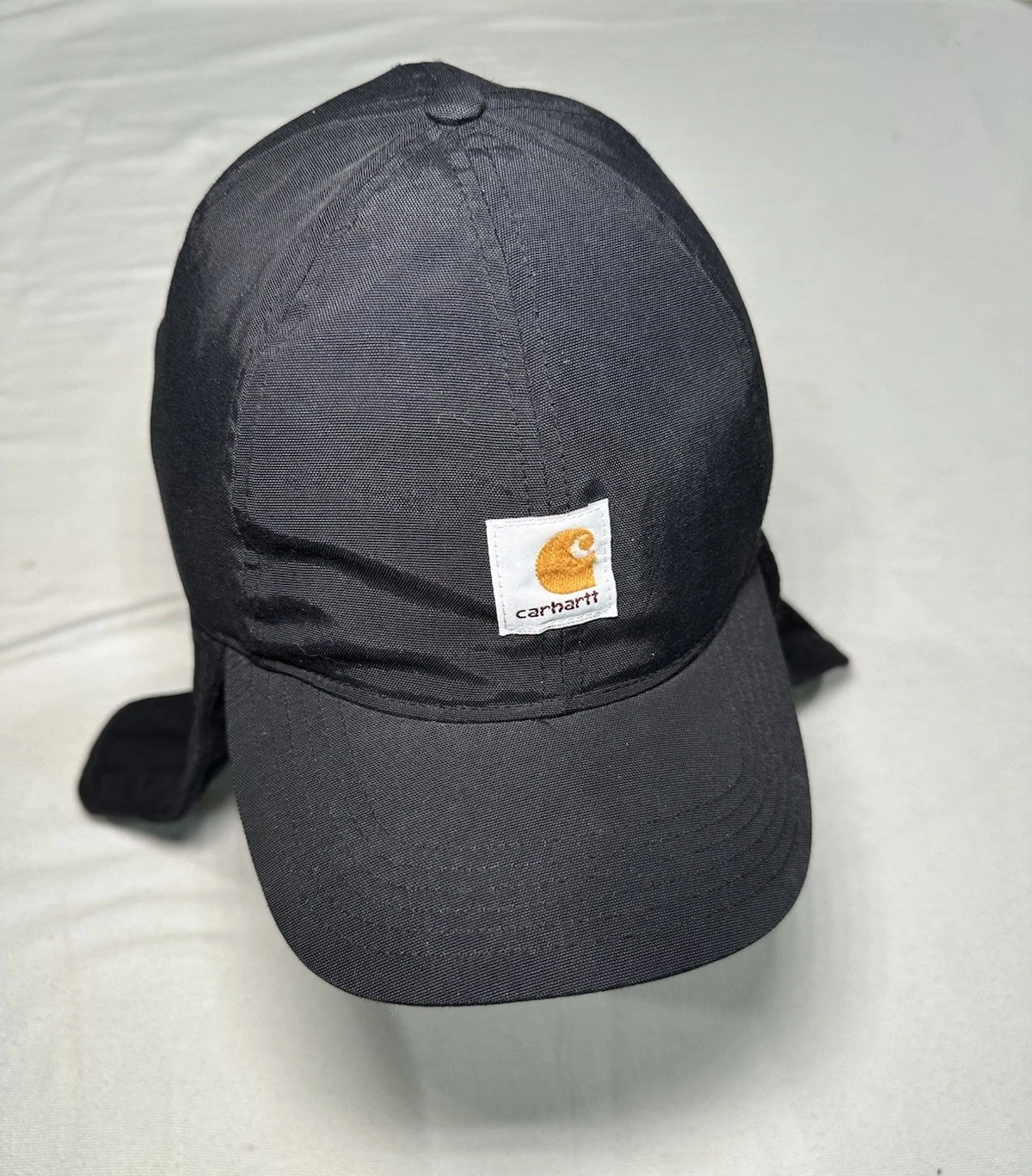 Vintage Carhartt RN 14806 Fleece Lined Hat With Ear Flaps Size Medium/Large
