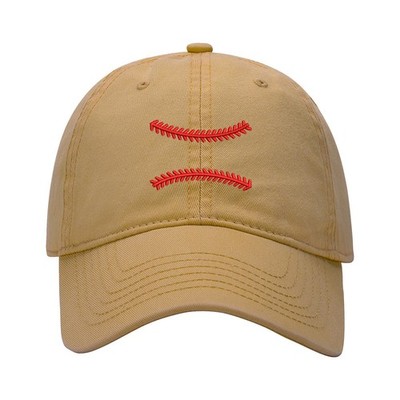 Baseball Cap Embroidered Hat for Baseball Stitches Men's Cotton Baseball Caps 