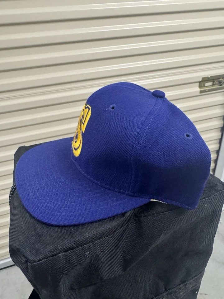 Vintage Seattle Mariners Sports Specialties Fitted Wool Hat Size 7 1/2 Griffey - Image 3 of 4