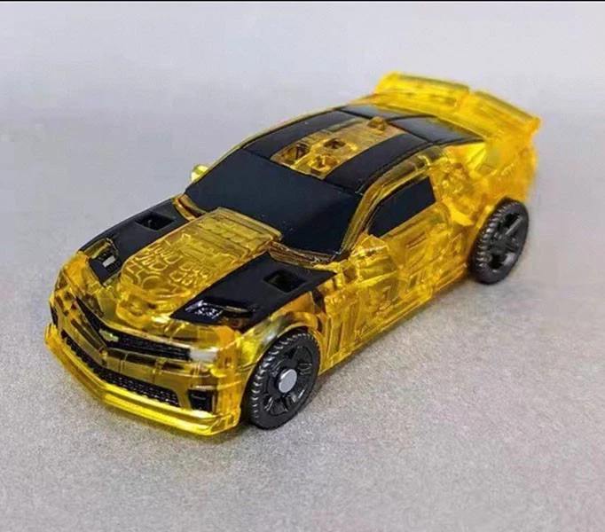 Transformers Translucent Bumblebee Core 3.75" Action Figure Takara Tomy Official - Image 4 of 4
