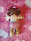 Cabbage Patch Kids Girl with Doll & Brown Hair 3" Poseable figure, 1984 — photo 4