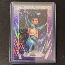 🍎PG 2026 TOPPS CHROME WWE PURPLE MINI DIAMOND REFRACTOR /75 KIT WILSON #78