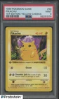 1999 Pokemon Game 1st Edition #58 Pikachu Yellow Cheeks PSA 9 MINT