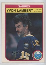 1982-83 O-Pee-Chee Yvon Lambert #27 t4m