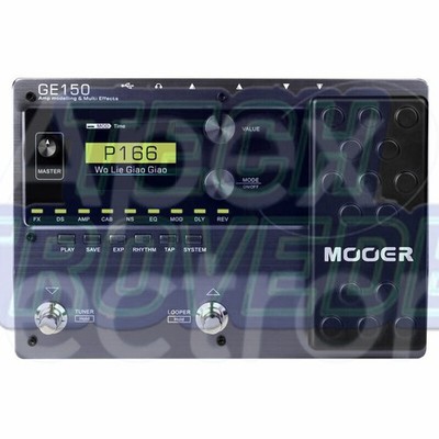 Mooer GE-150 Amp Modeling & Multi Effect Processor + IR + Looper + Drums New!