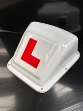 Aerodynamic Learner Sign - magnetic learner driver roof sign car driving school
