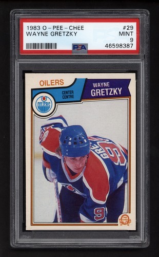 1983 OPC #29 WAYNE GRETZKY PSA 9 MINT