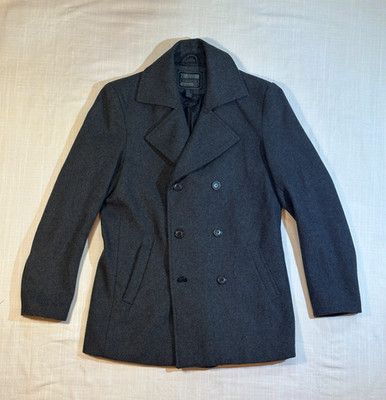 21MEN Los Angeles Herbst Winter Mantel.Dunkelgrau. Gr.M. Top Zus.NP:99 