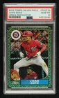 2022 Topps 1987 Topps Chrome Silver Pack Mojo Green 64/99 Juan Soto PSA 10