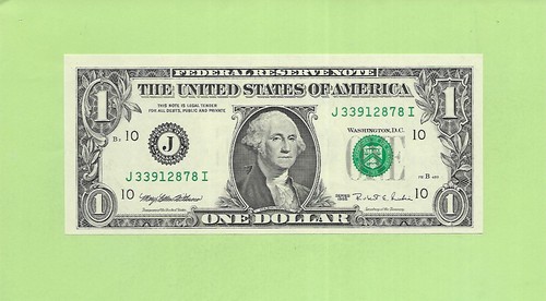 1995 ..UNCIRC $1  J 3391 2878 I  .... 1995 $1  J-I      NICE NOTE        FRN