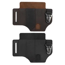 Multifunction Belt Multitool Leather Sheath Pocket Muti Tool Storage Bag for