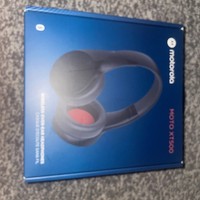 MOTOROLA PULSE ESCAPE WIRELESS OVER EAR BLACK HEADPHONES EX Display