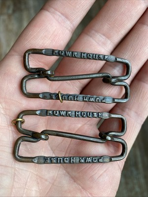 #ad #ad Vtg 1940s POWR POWER HOUSE Union Made Adjustable Strap Slide Buckles Overalls $21.67