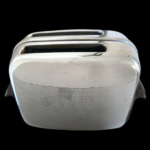 Tostadora Eléctrica Retro Vintage TOASTMASTER 1B14 Asas Baquelita Cromo FUNCIONA - Imagen 3 de 10